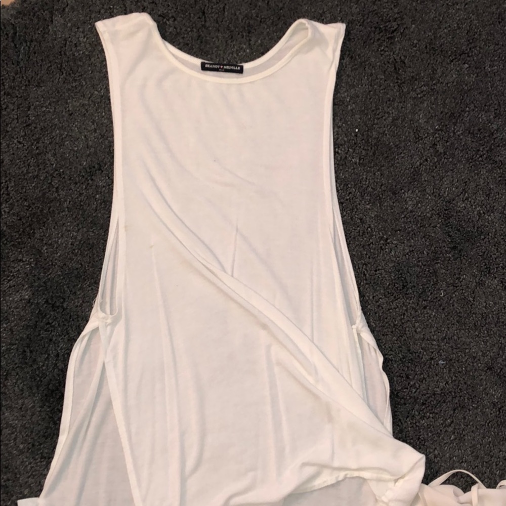 Brand Melville Slit tank top